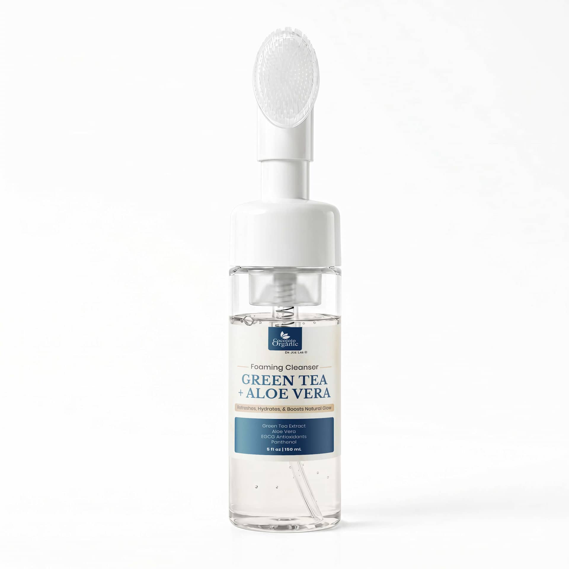 Green Tea & Aloe Vera Extract Foaming Cleanser