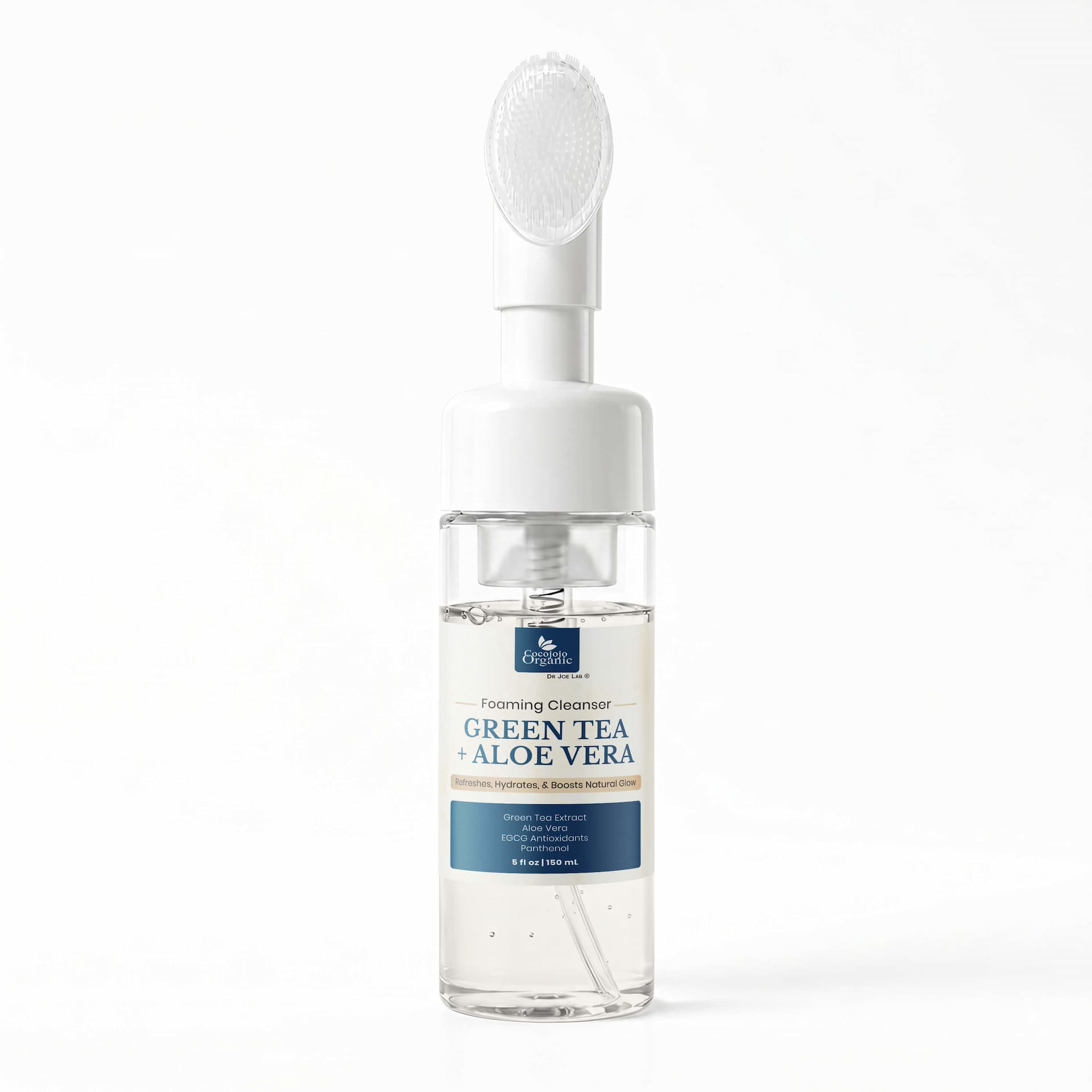 Green Tea & Aloe Vera Extract Foaming Cleanser